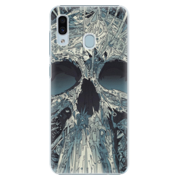 Plastové pouzdro iSaprio - Abstract Skull - Samsung Galaxy A30