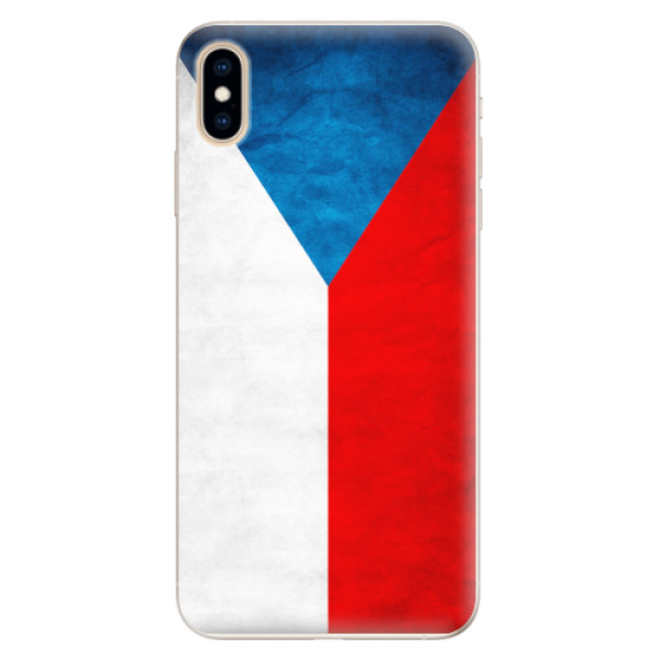 Silikonové pouzdro iSaprio - Czech Flag - iPhone XS Max