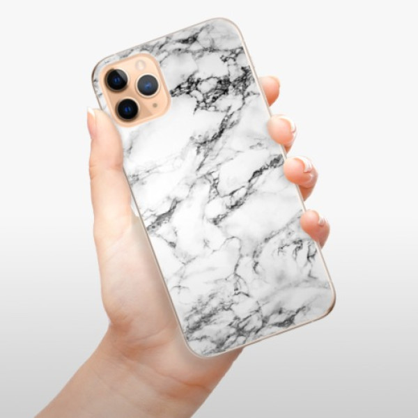 Odolné silikonové pouzdro iSaprio - White Marble 01 - iPhone 11 Pro Max