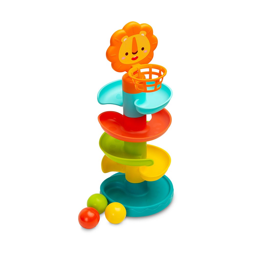 Dětská edukační hračka Toyz kuličkodráha lev - multicolor