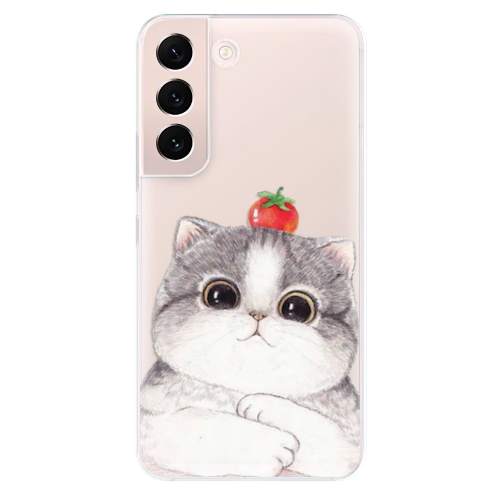 Odolné silikonové pouzdro iSaprio - Cat 03 - Samsung Galaxy S22+ 5G
