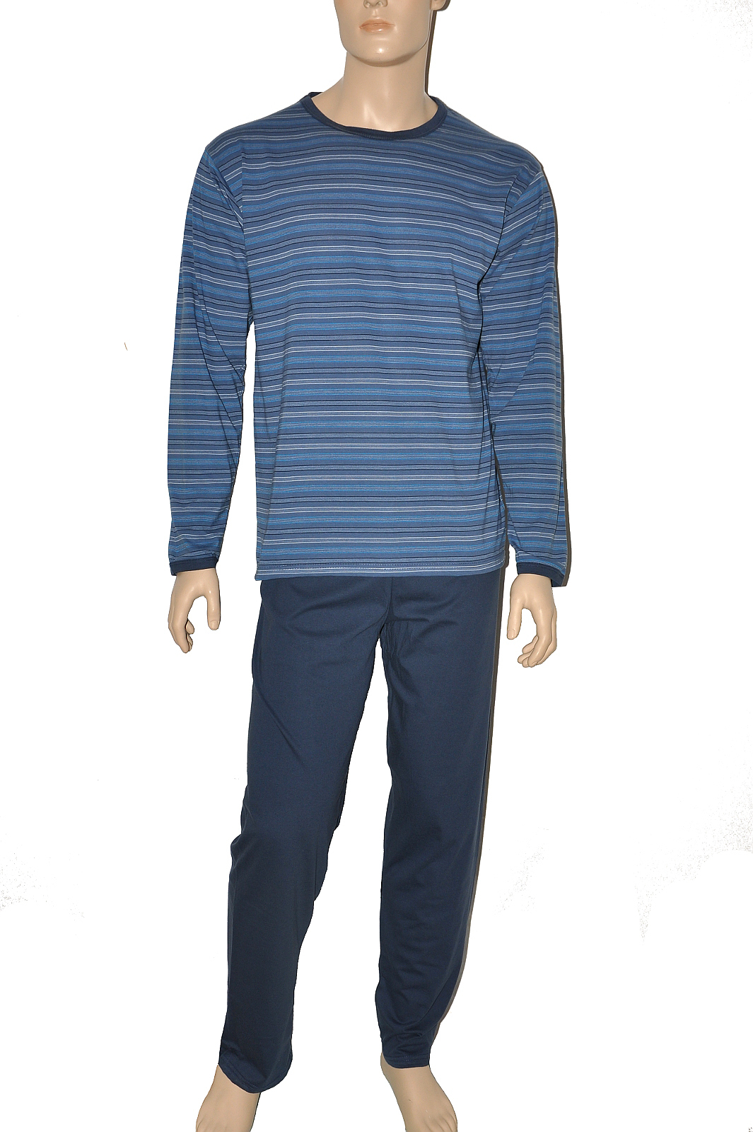 Pánské pyžamo Cornette 138/20 dl/r - Jeans/XXL