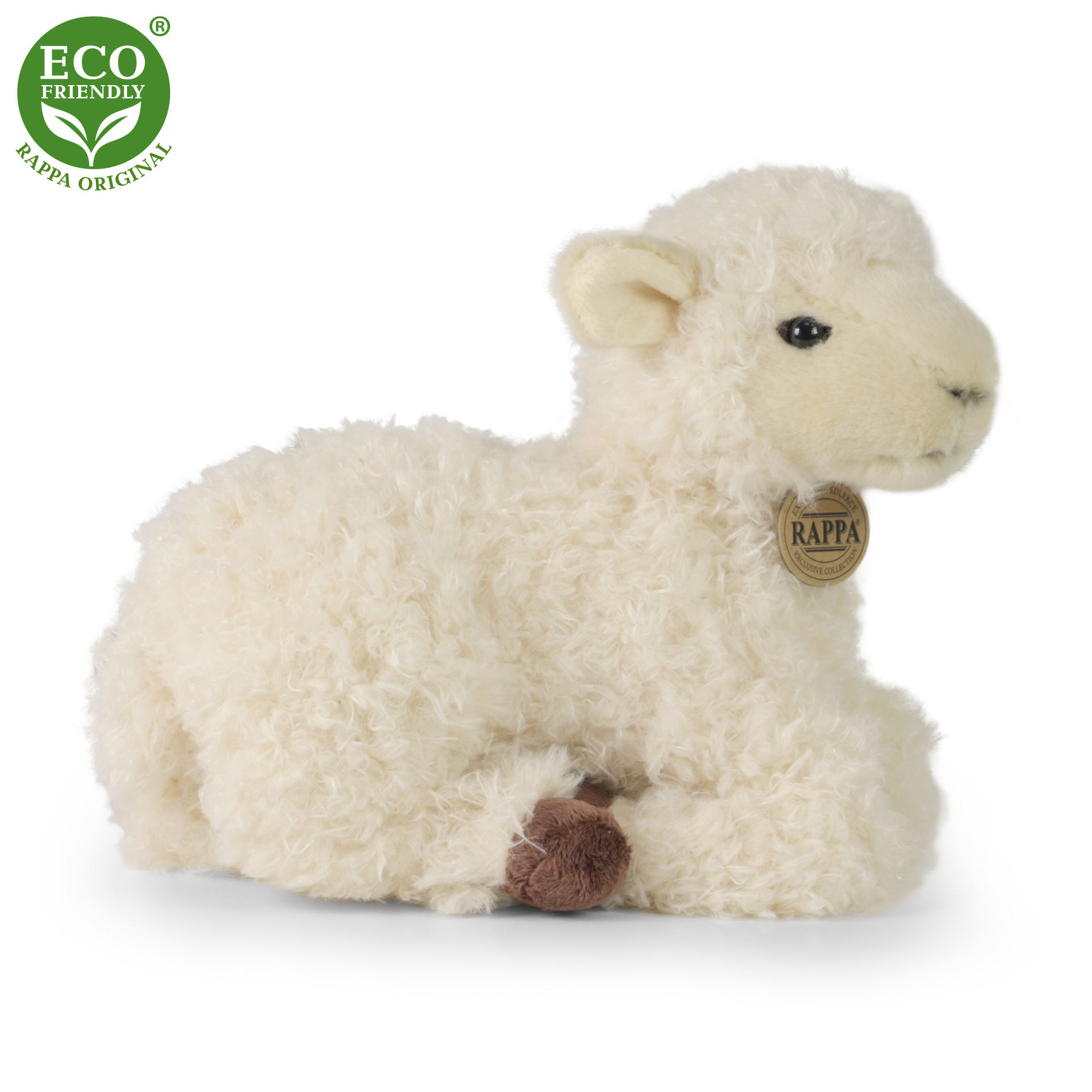 Rappa Eco-Friendly - Plyšová ovce ležící 25 cm