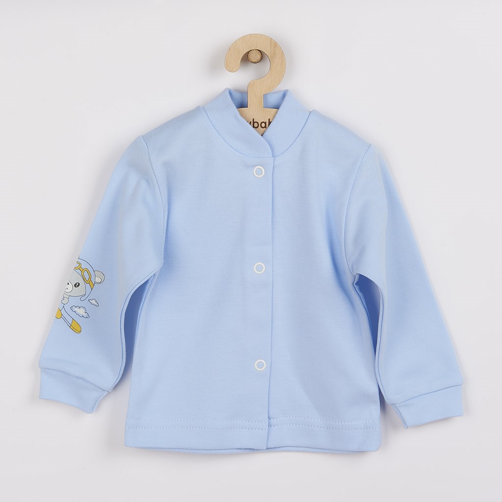 Kojenecký kabátek New Baby Teddy pilot - modrá/68 (4-6m)