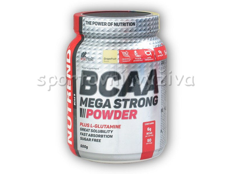 BCAA Mega Strong Powder - 500g-ananas