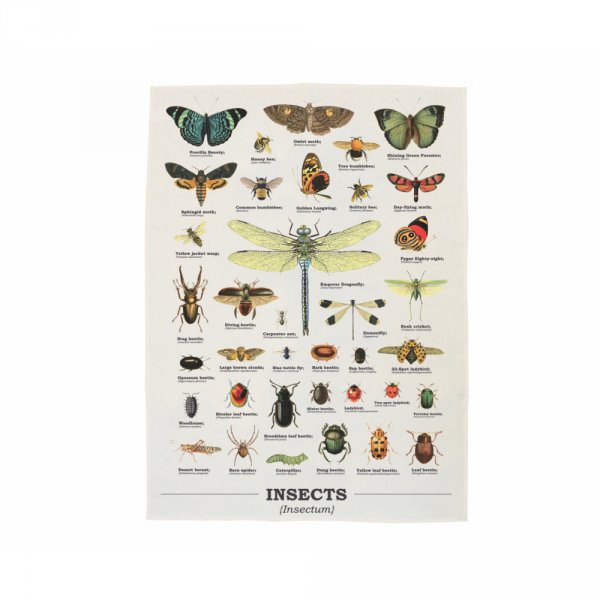 Gift Republic Ecologie - Utěrka s hmyzem - Insects