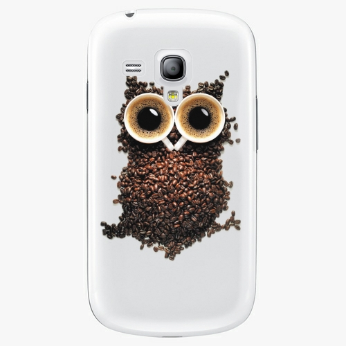 Plastový kryt iSaprio - Owl And Coffee - Samsung Galaxy S3 Mini