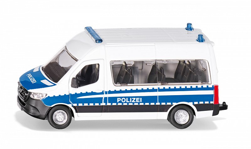 SIKU Super - Německá policie Mercedes-Benz Sprinter, 1:50