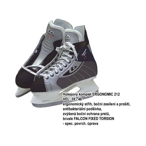 Hokejové brusle Botas ERGONOMIC 212, vel. 39