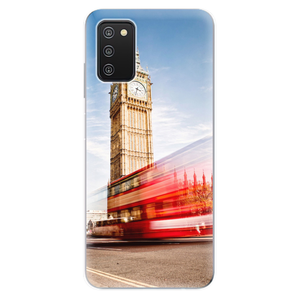 Odolné silikonové pouzdro iSaprio - London 01 - Samsung Galaxy A03s