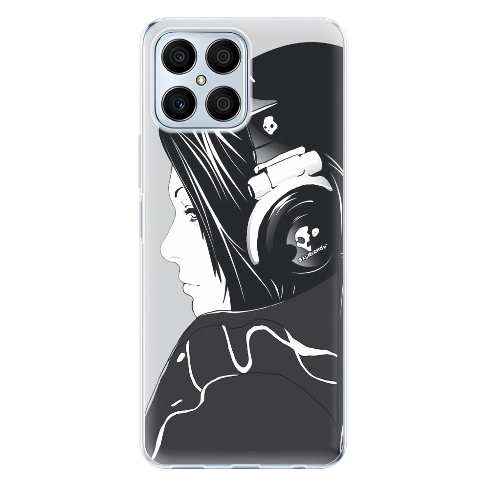 Odolné silikonové pouzdro iSaprio - Headphones - Honor X8