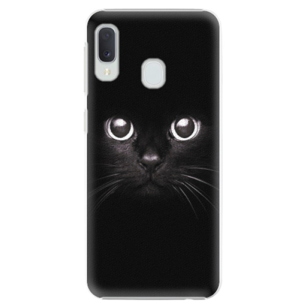 Plastové pouzdro iSaprio - Black Cat - Samsung Galaxy A20e
