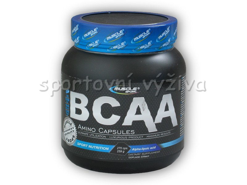 BCAA amino 800mg 270 kapslí