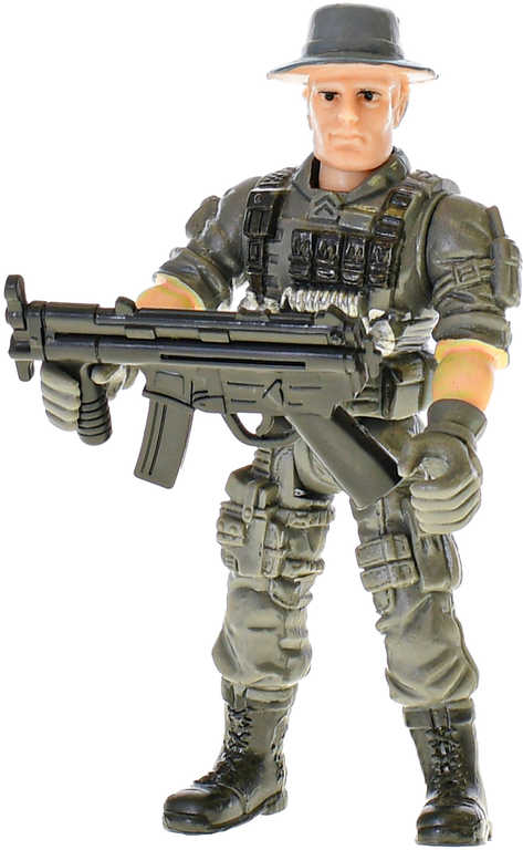 Voják se zbraní 12cm akční plastová figurka 7 druhů v krabičce