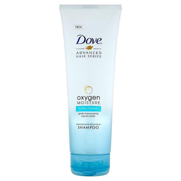 Dove Oxygen Moisture šampon pro objem vlasů 250 ml
