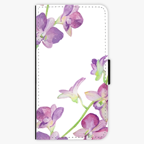 Flipové pouzdro iSaprio - Purple Orchid - Lenovo Moto G5