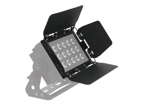 Klapky pro LED CLS-18x8W, černé