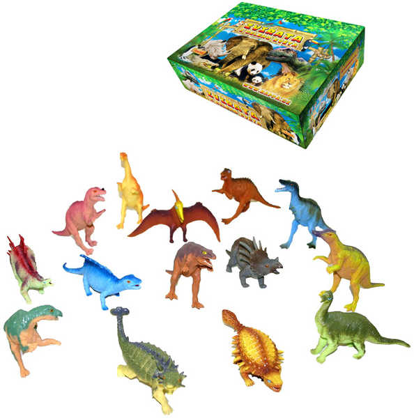 Zvířata dinosauři 15-18cm plastové figurky zvířátka různé druhy
