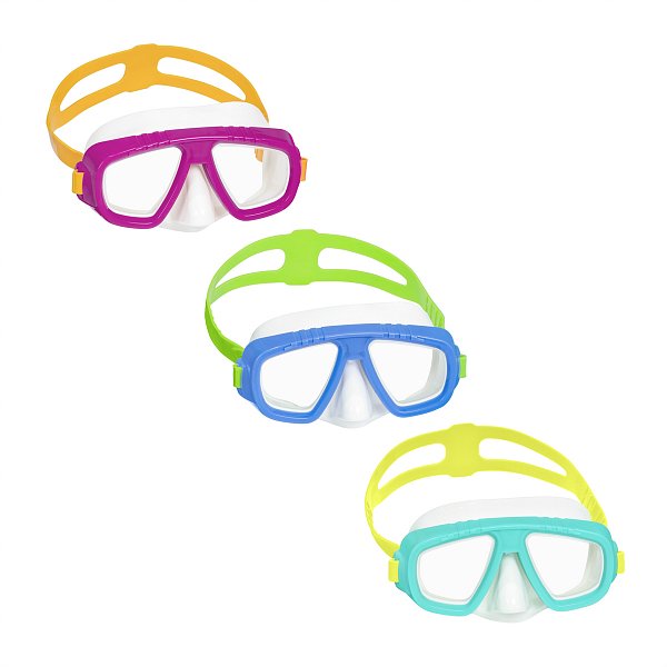 Bestway - Potápěčské brýle dětské Essential (růžová, modrá, zelená)