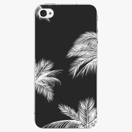 Plastový kryt iSaprio - White Palm - iPhone 4/4S