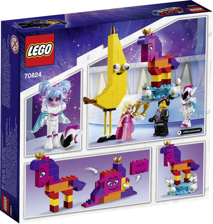 LEGO MOVIE Představujeme královnu Libovůli 70824 STAVEBNICE