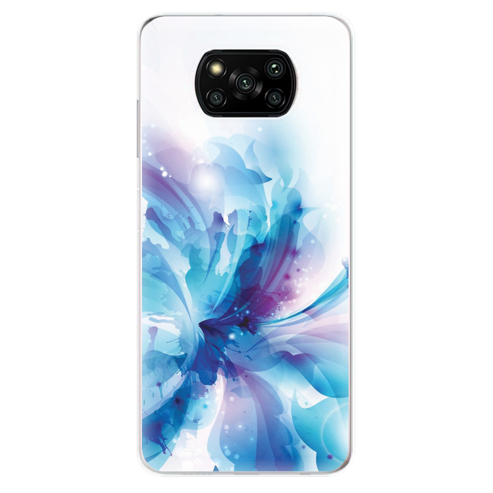 Odolné silikonové pouzdro iSaprio - Abstract Flower - Xiaomi Poco X3 Pro / X3 NFC
