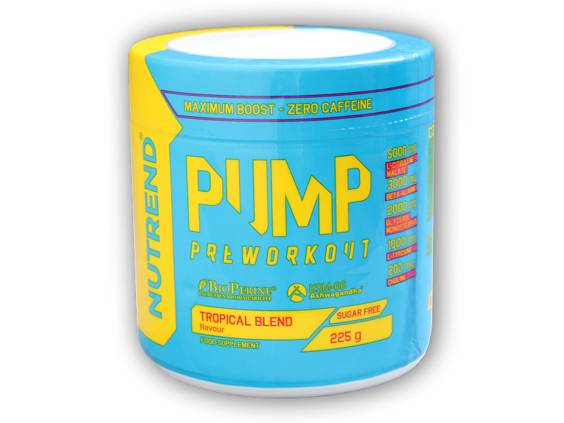 Pump Preworkout - 225g-tropicke-ovoce