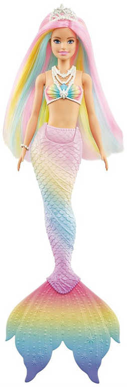 MATTEL BRB Dreamtopia Panenka Barbie mořská panna duhová mění barvu