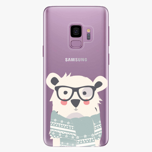 Plastový kryt iSaprio - Bear with Scarf - Samsung Galaxy S9