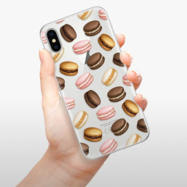Silikonové pouzdro iSaprio - Macaron Pattern - iPhone X