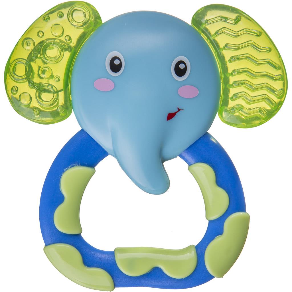 Chladící kousátko Akuku - slon - modrá