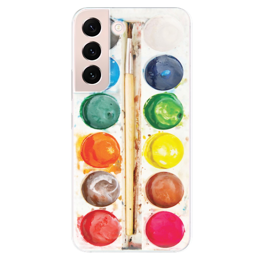 Odolné silikonové pouzdro iSaprio - Watercolors - Samsung Galaxy S22+ 5G