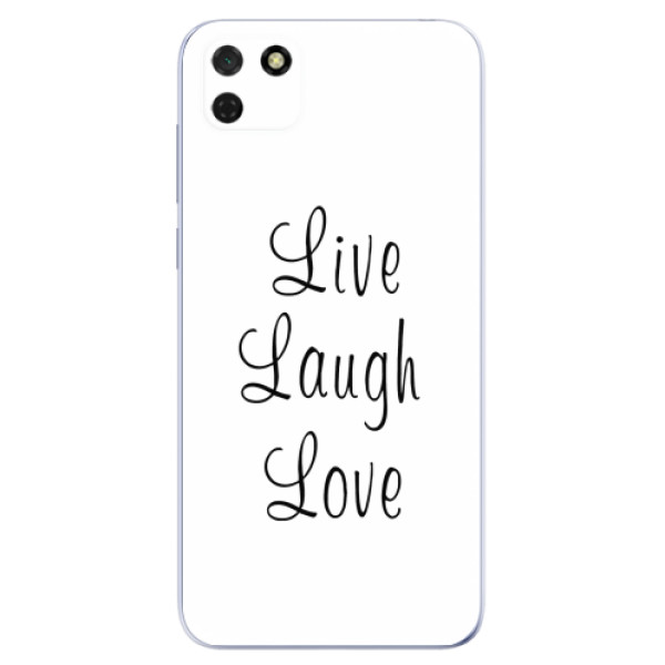 Odolné silikonové pouzdro iSaprio - Live Laugh Love - Huawei Y5p
