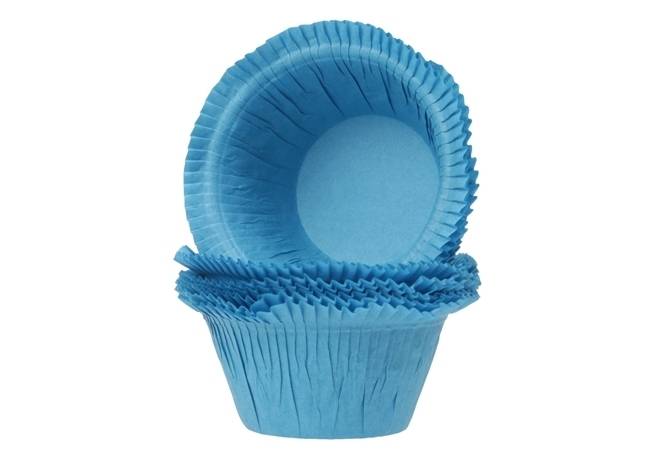 Cukrářské košíčky pevné 25ks - modrá