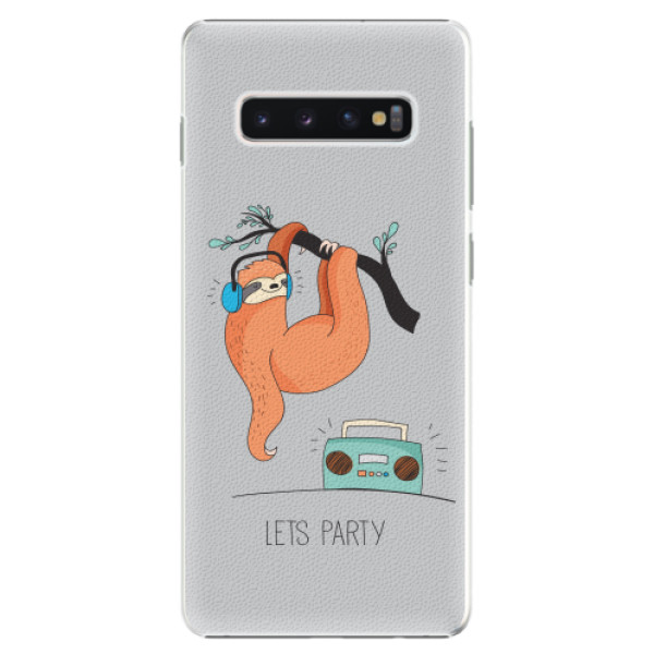 Plastové pouzdro iSaprio - Lets Party 01 - Samsung Galaxy S10+