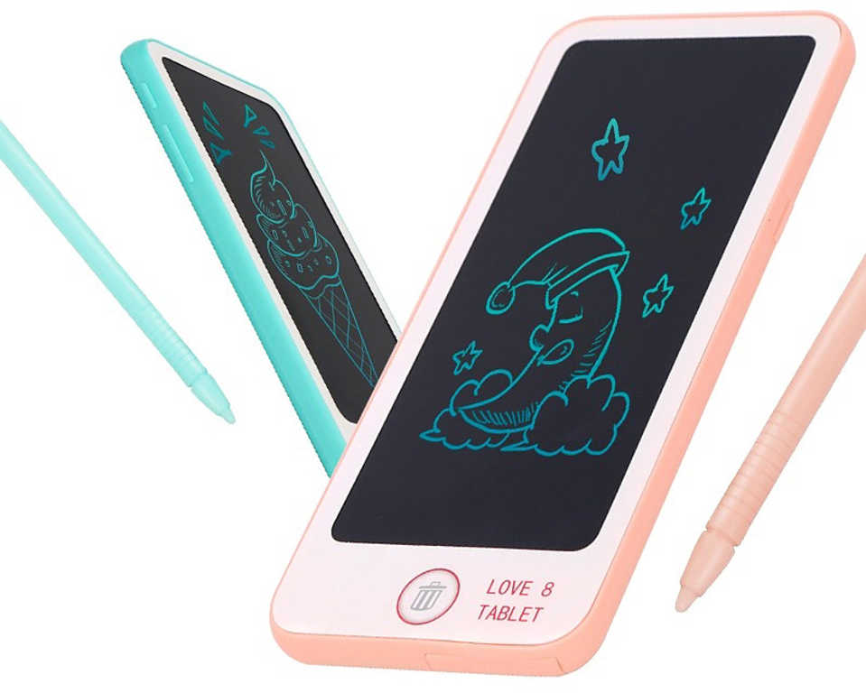 Tabulka dětská magnetická kreslicí mobilní telefon s kouzelným perem