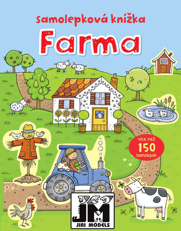 JIRI MODELS Samolepková knížka Farma