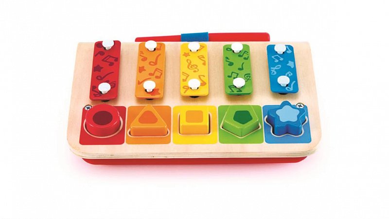 HAPE Infant Toys - Prostrkávadlo Xylofon