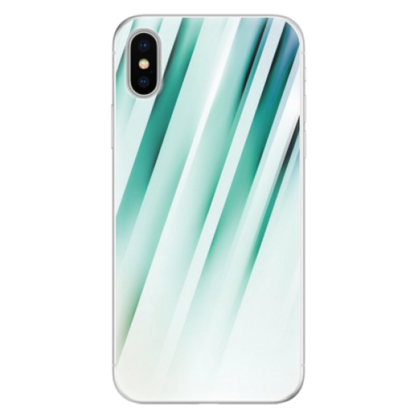 Silikonové pouzdro iSaprio - Stripes of Glass - iPhone X