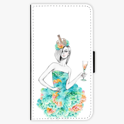 Flipové pouzdro iSaprio - Queen of Parties - Samsung Galaxy S7