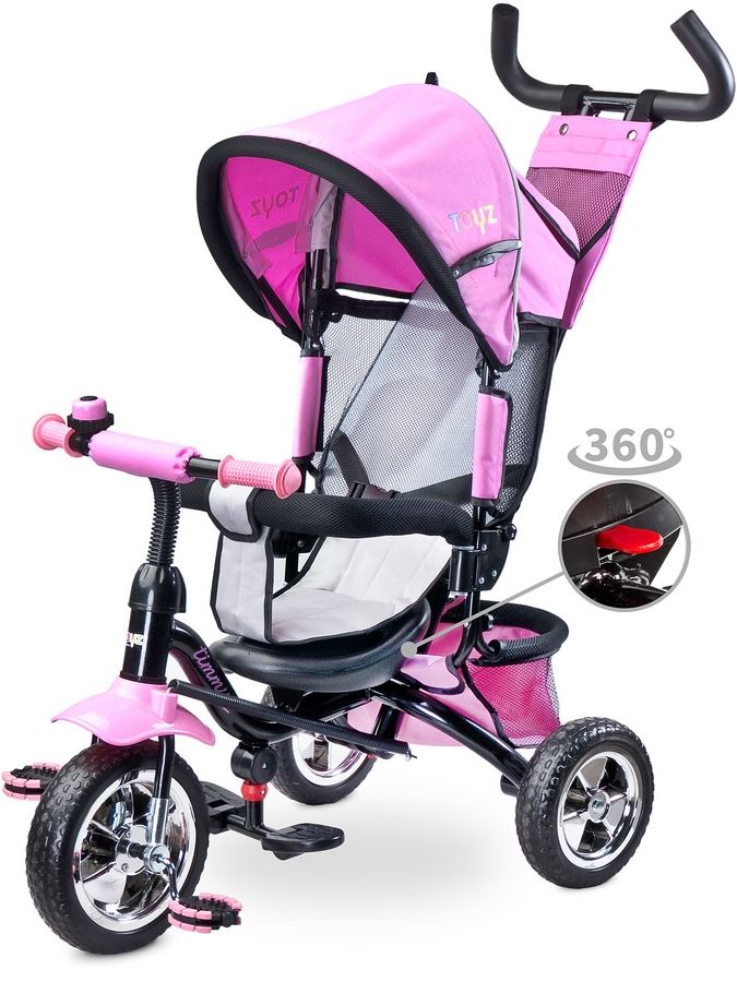 Dětská tříkolka Toyz Timmy - pink 2017 - růžová