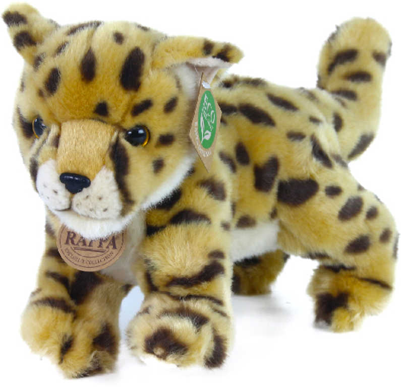 PLYŠ Gepard mládě 22cm tvarovatelné končetiny Eco-Friendly *PLYŠOVÉ HRAČKY*