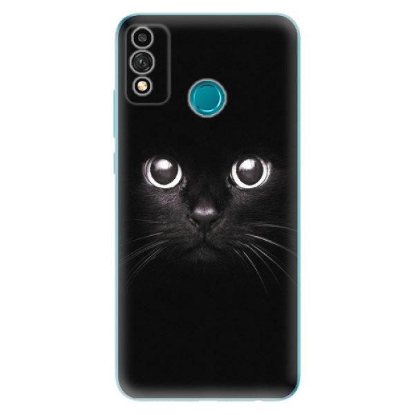 Odolné silikonové pouzdro iSaprio - Black Cat - Honor 9X Lite