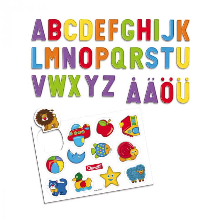 Quercetti 05321 Tablet Magnetico Letters