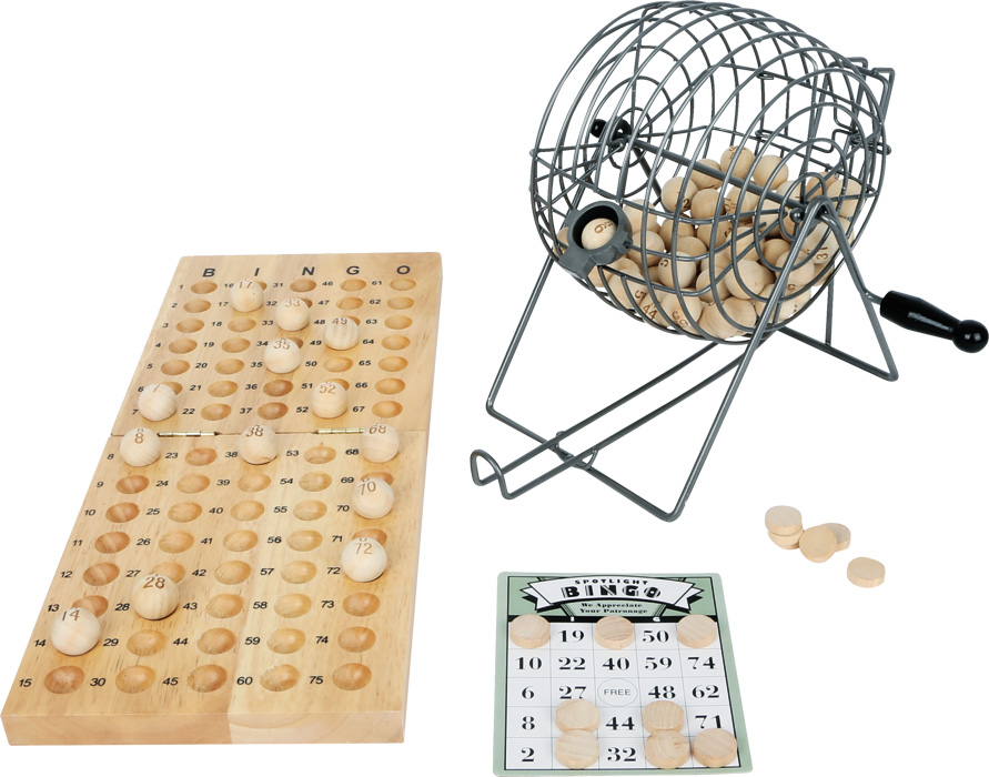 Small Foot Dřevěné hry Bingo - poškozený obal