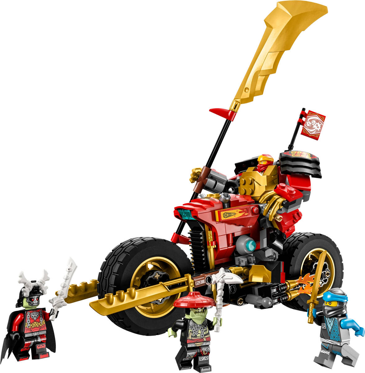 LEGO NINJAGO Kaiova robomotorka EVO 71783 STAVEBNICE