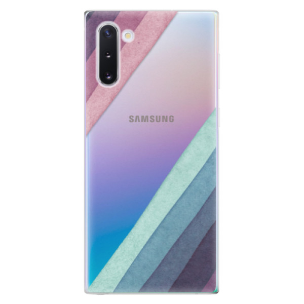 Odolné silikonové pouzdro iSaprio - Glitter Stripes 01 - Samsung Galaxy Note 10