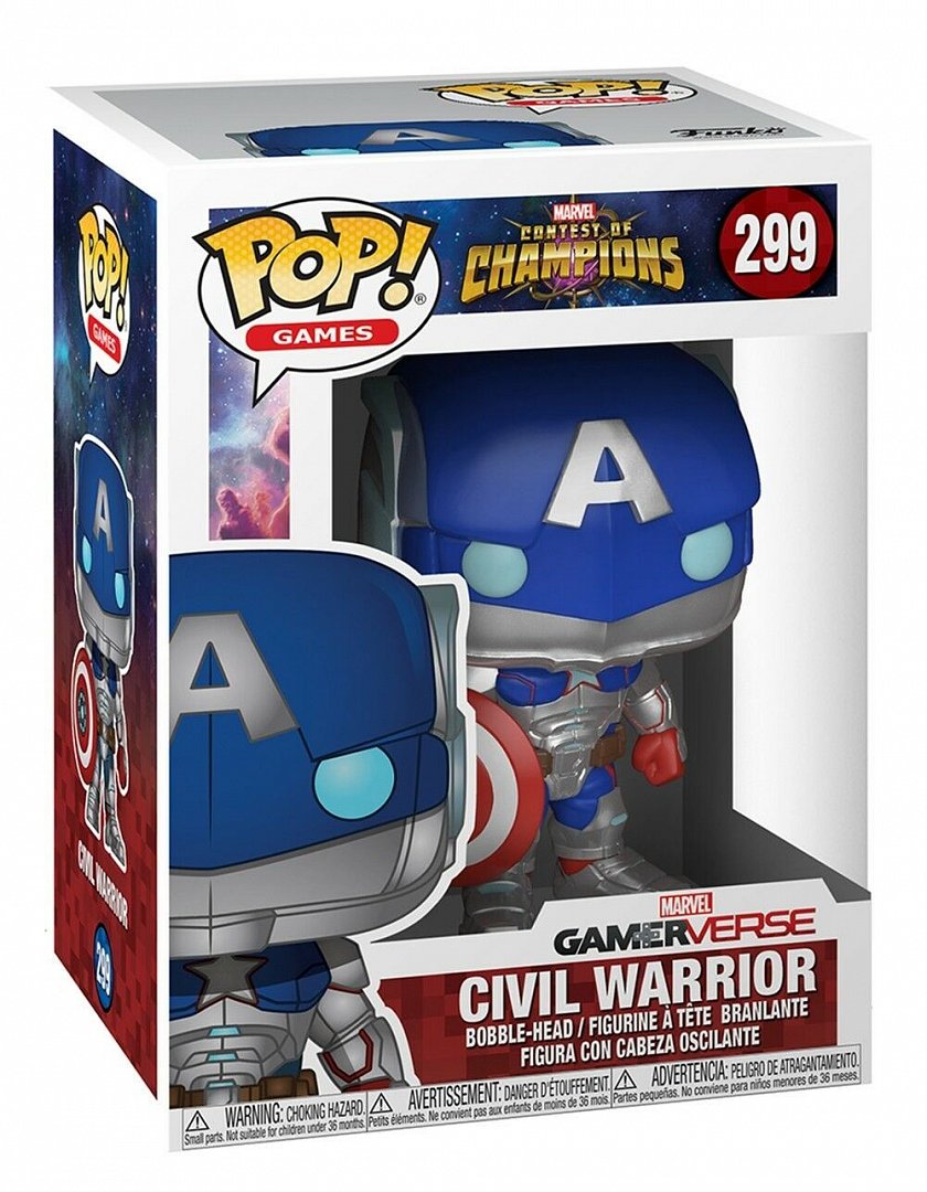 POP! Vinyl Games: Marvel Contest of Champions: Civil Warrior