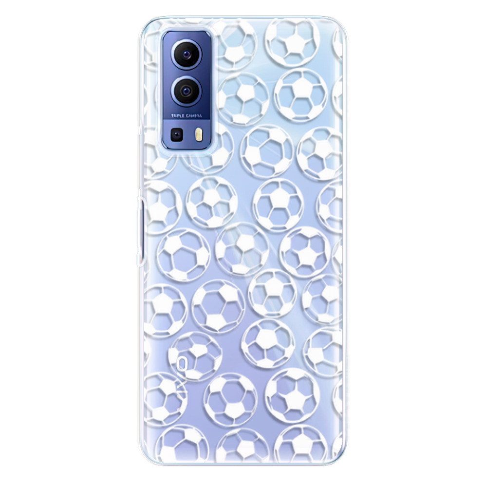 Odolné silikonové pouzdro iSaprio - Football pattern - white - Vivo Y52 5G