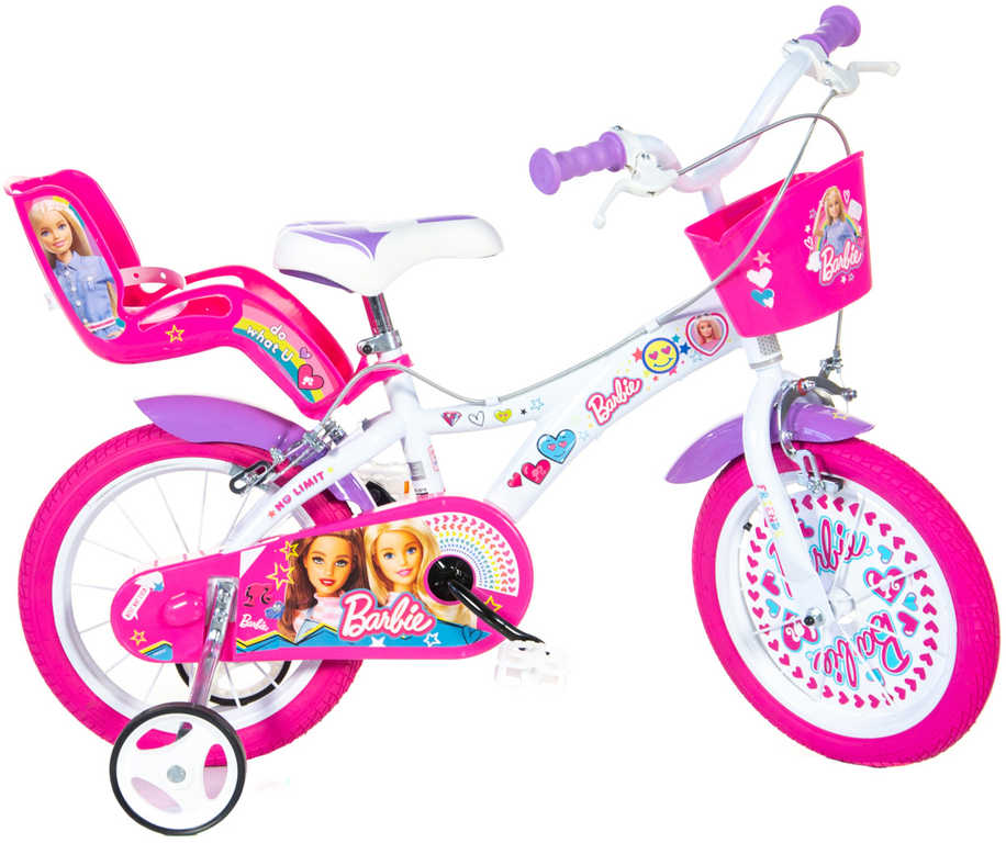ACRA Dětské kolo Dino Bikes Barbie dívčí 14